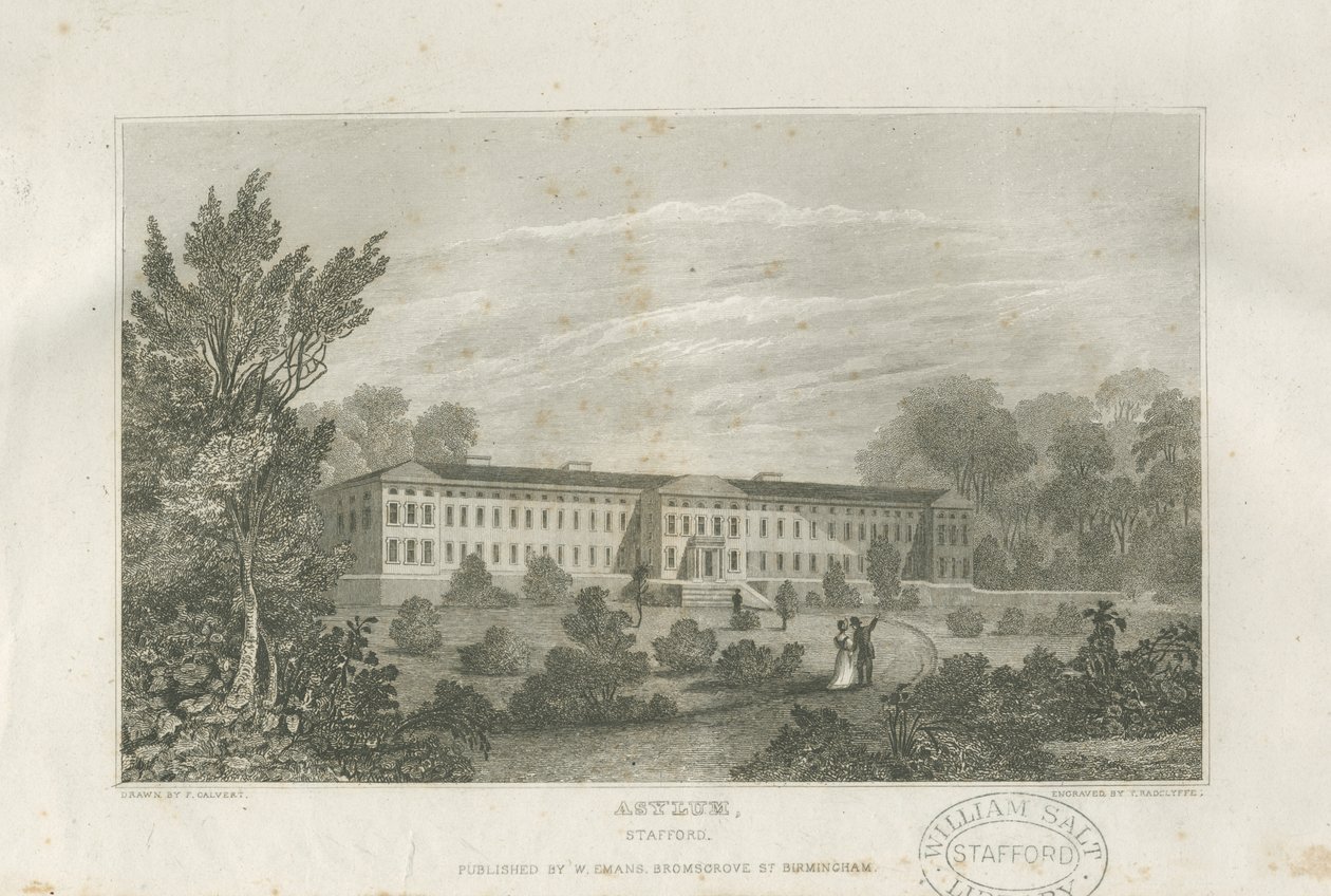 Stafford - İltica: gravür, nd [c 1830] by Frederick Calvert