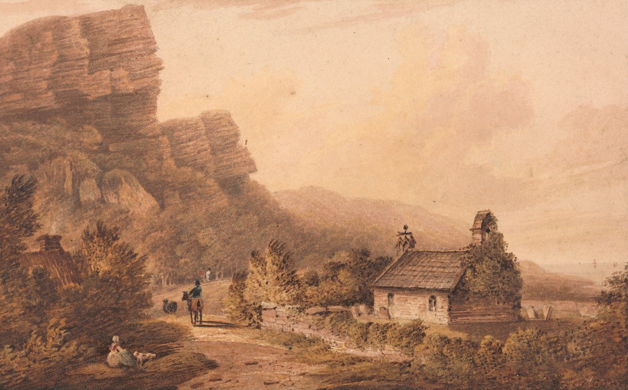 Undercliff, Wight Adası by Frederick Calvert