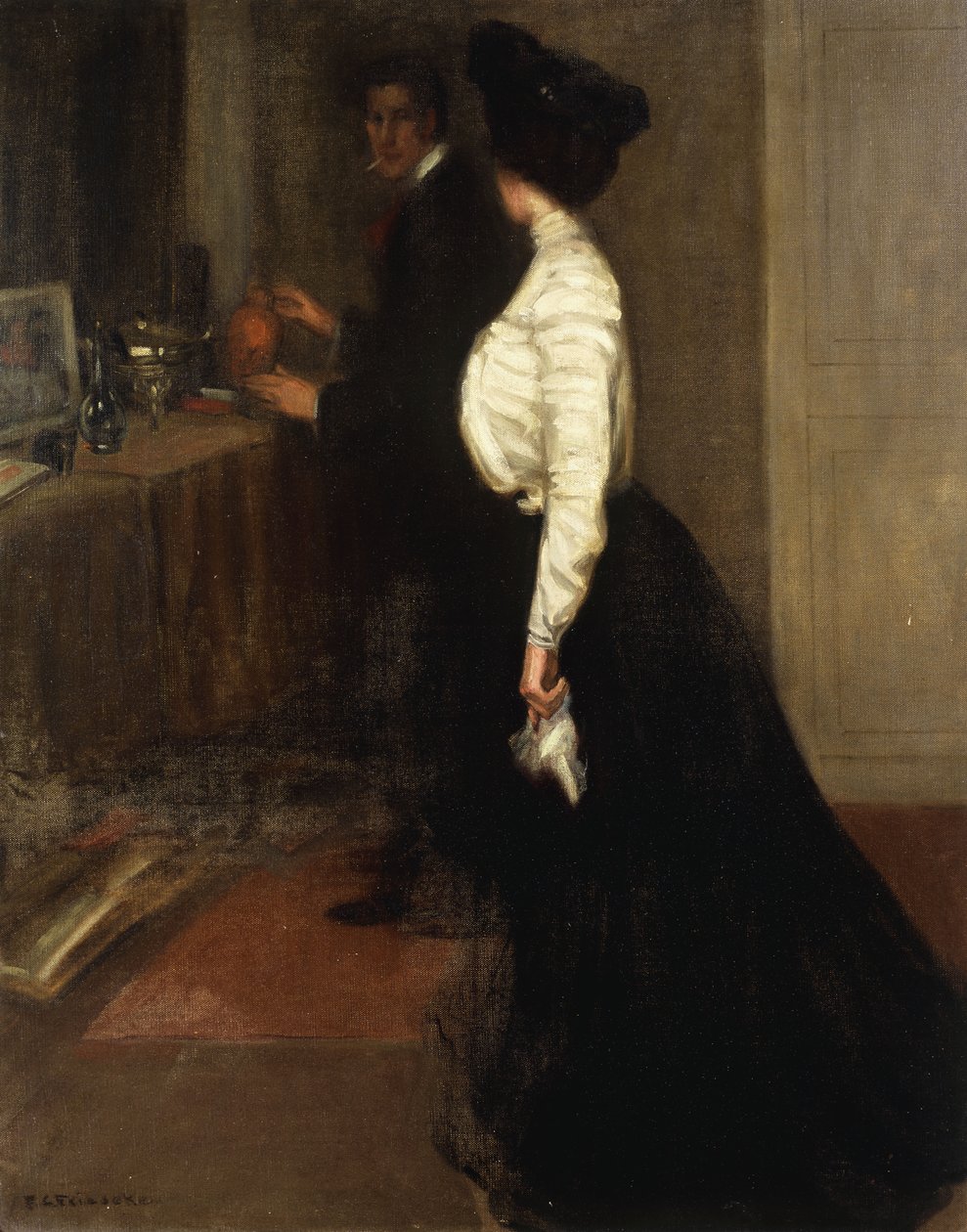 Nasturtiumlar by Frederick Carl Frieseke