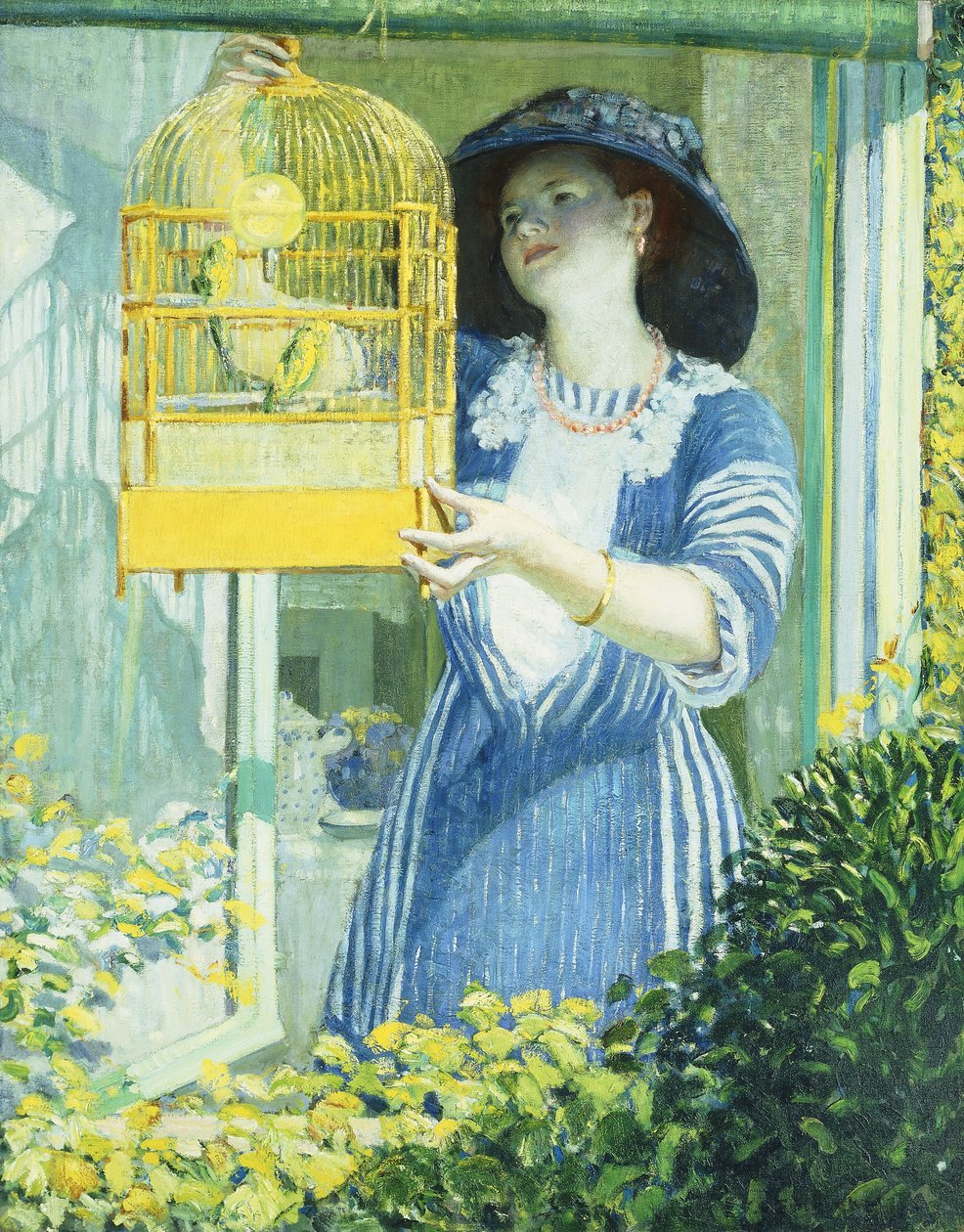 Açık Pencere by Frederick Carl Frieseke