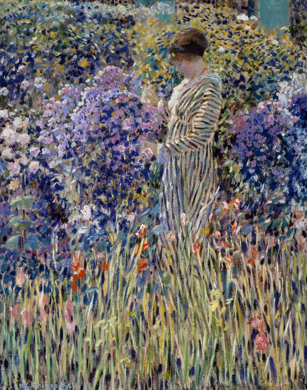 Bahçedeki kadın, yaklaşık 1912, Frederick Carl Frieseke