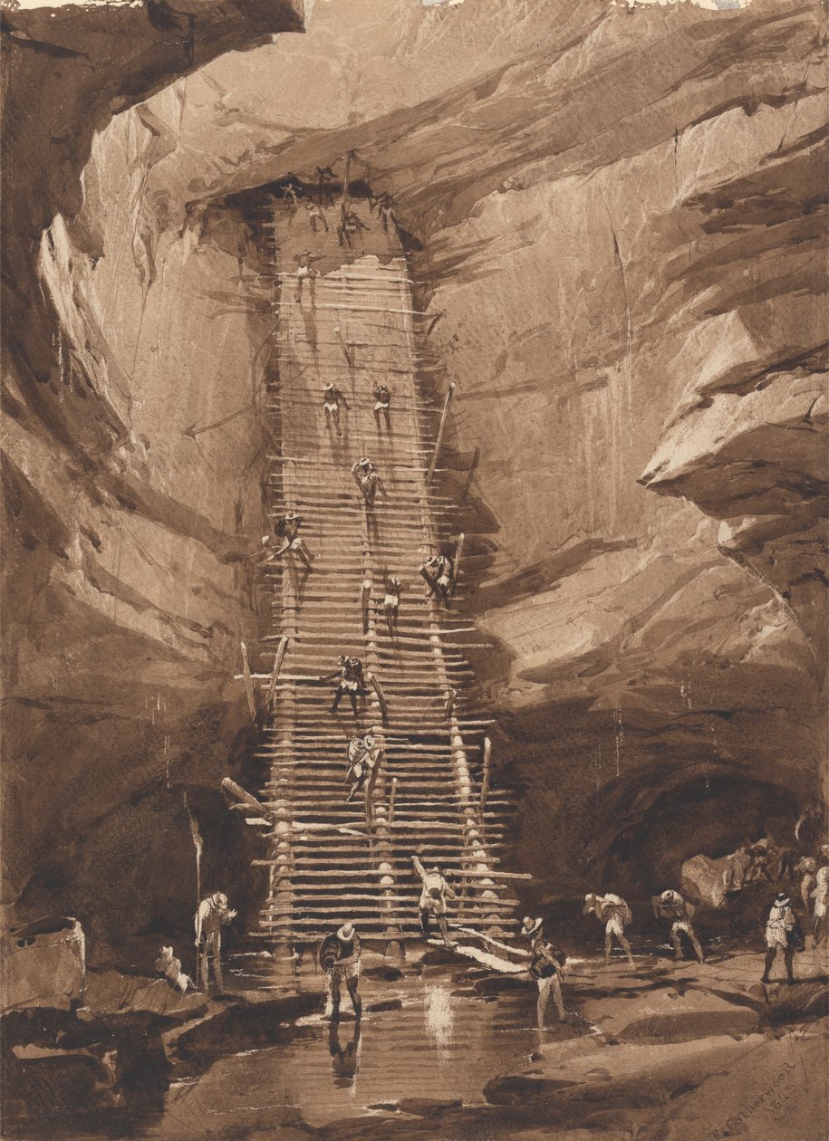 Bolonchen, Yucatan'da by Frederick Catherwood
