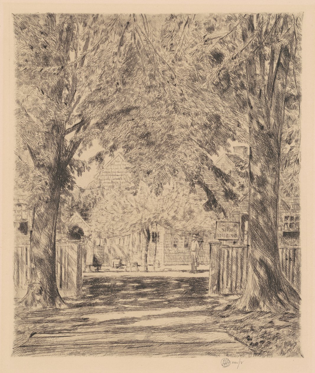 Bir Easthampton İdil, 1923. by Frederick Childe Hassam