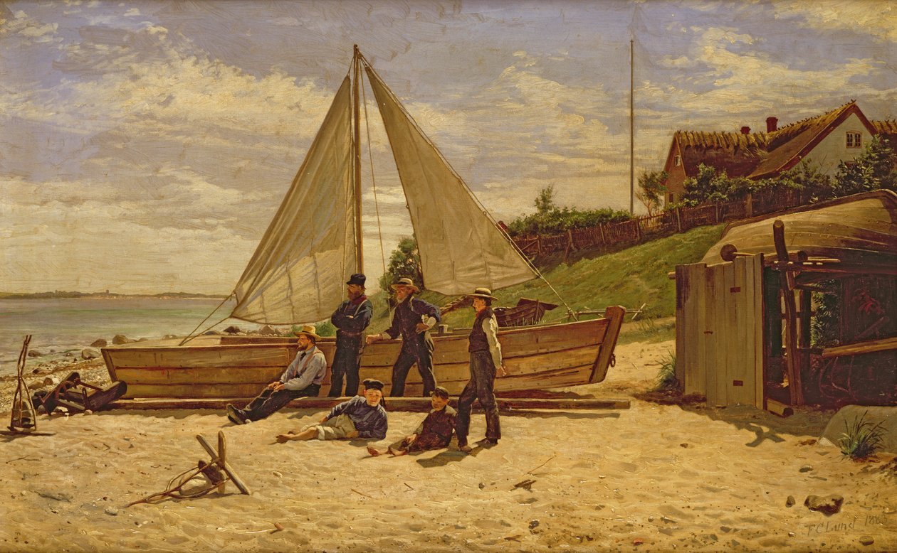 Bilinmeyen resim by Frederick Christian Lund