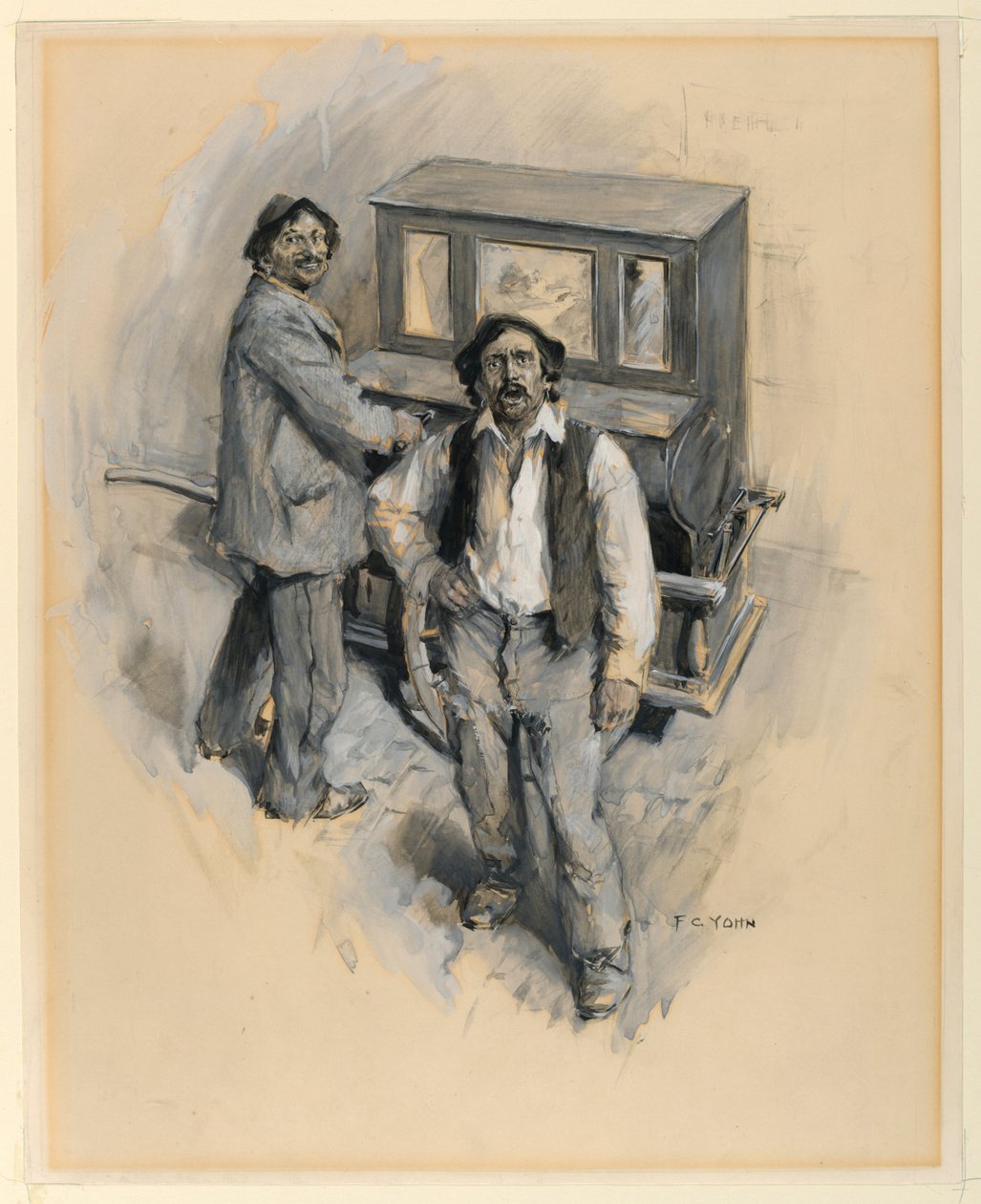 Organ ve Ses Bir Kez Daha Pencerelerimizin Altında by Frederick Coffay Yohn