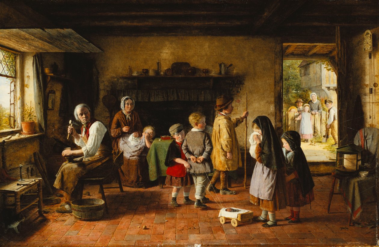 Erken Keder, 1861 by Frederick Daniel Hardy