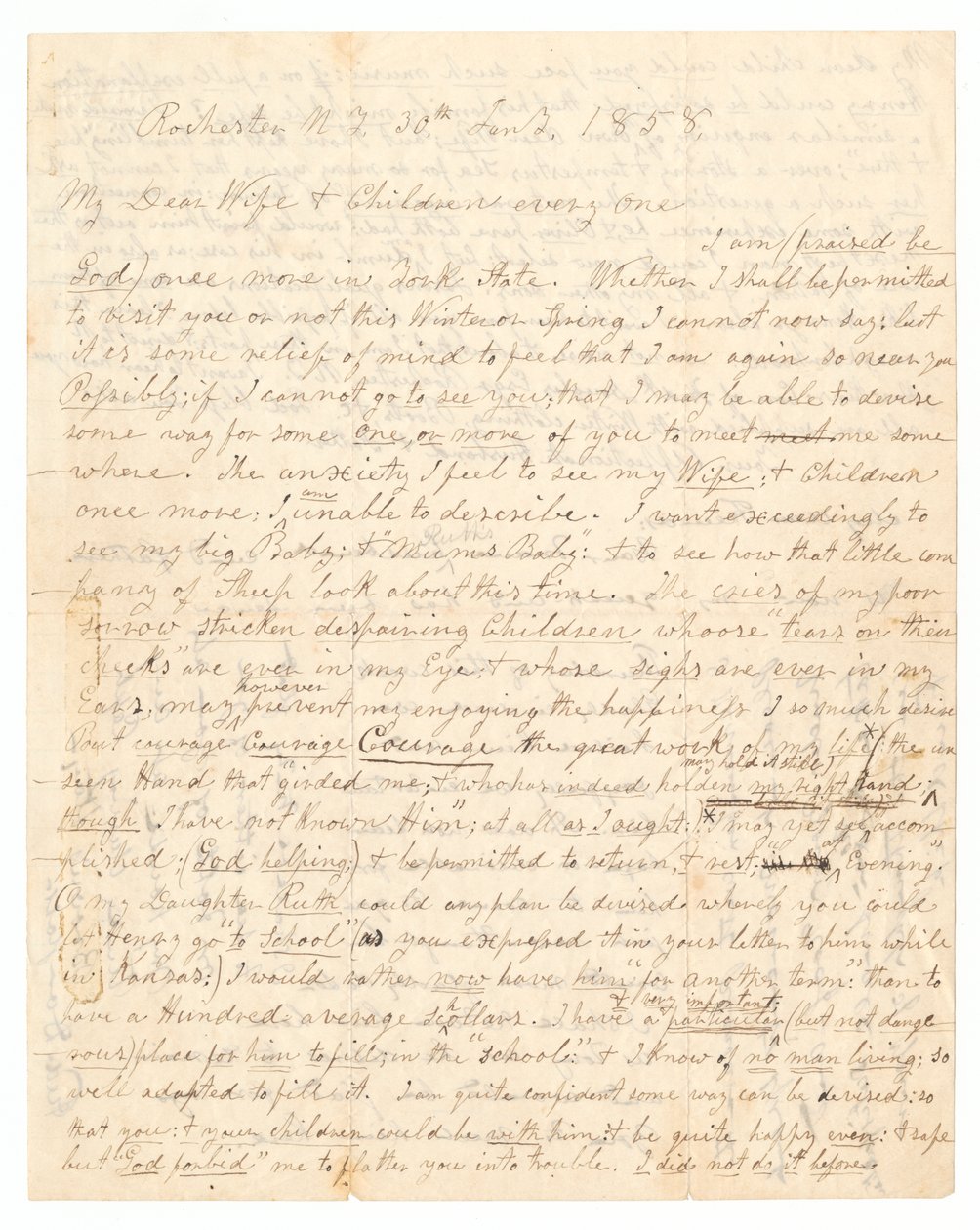 John Brown ve Frederick Douglass tarafından Brown