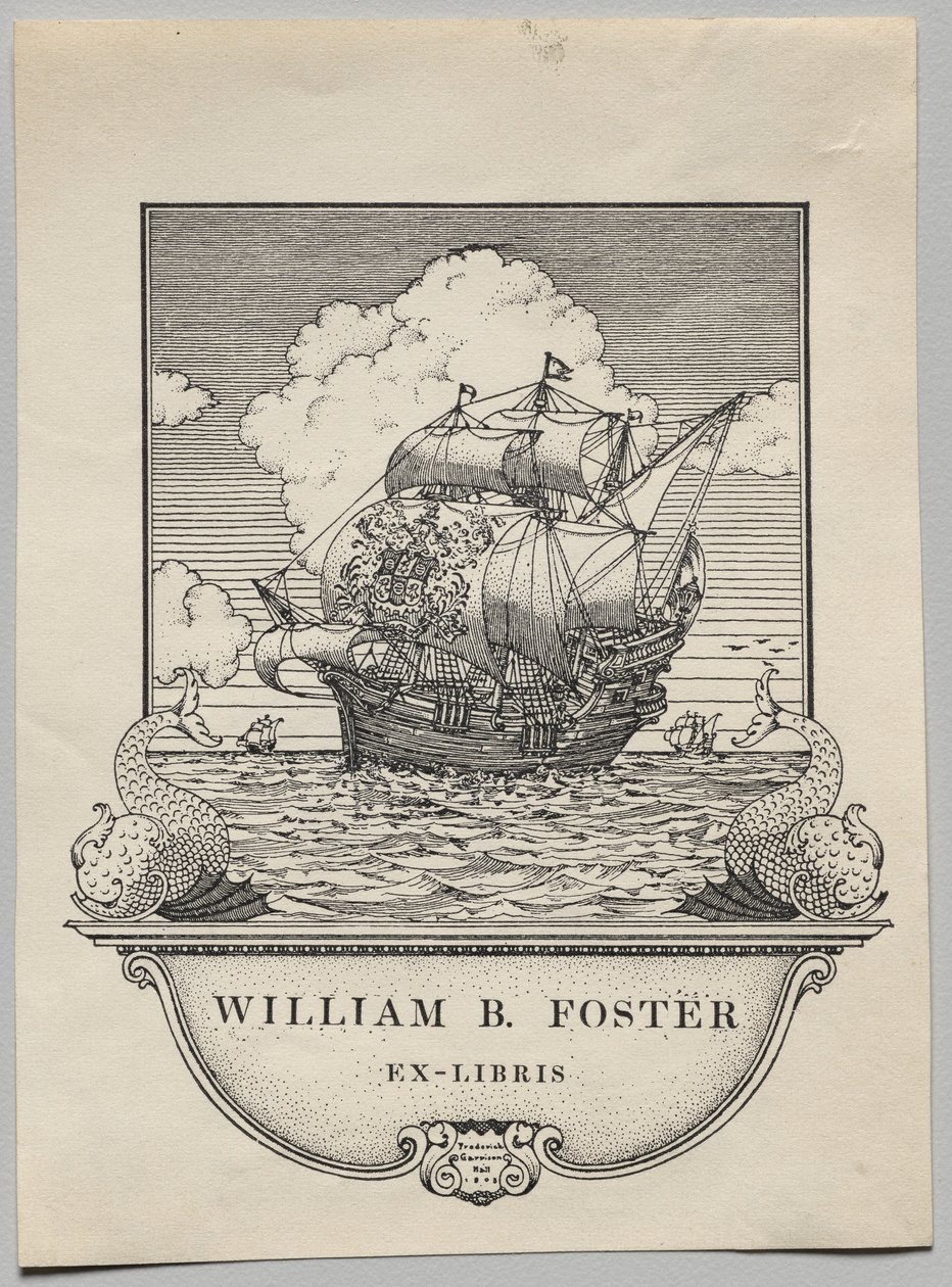 Kitapçık: William B. Foster by Frederick Garrison Hall