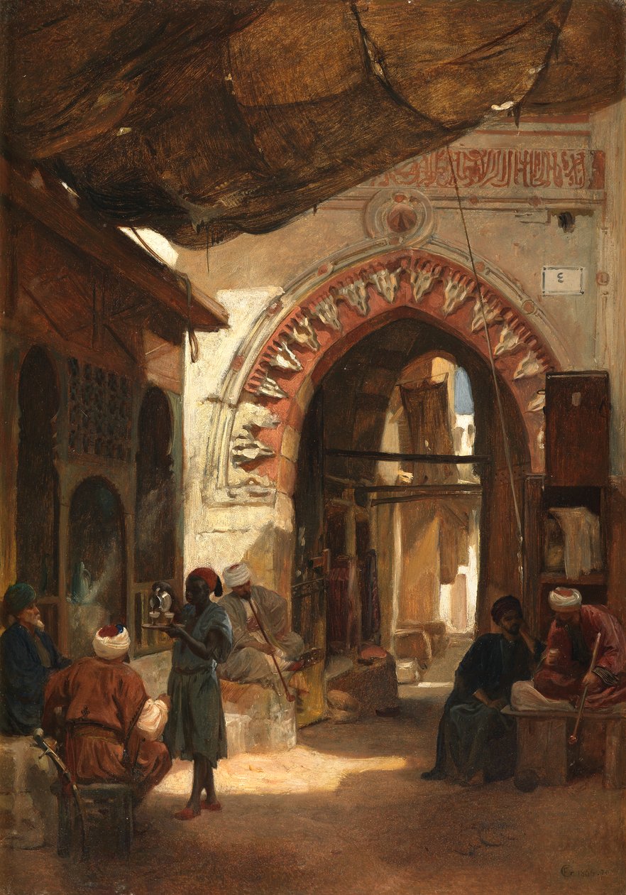 Kapalıçarşı, Kahire by Frederick Goodall