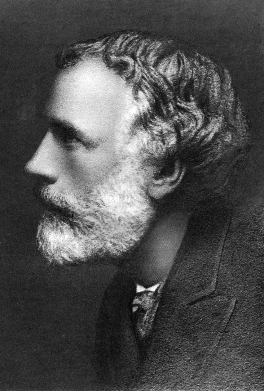 George Meredith, İngiliz romancı ve şair, c1909. by Frederick Hollyer