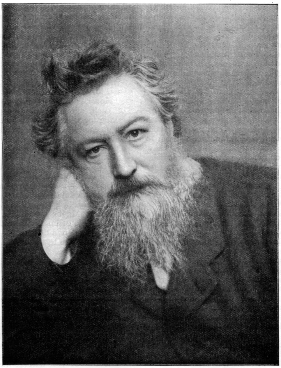 William Morris 1834-1996, İngiliz sanatçı ve yazar, 1930