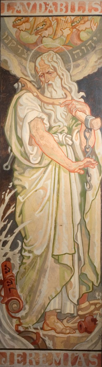 Eski Ahit'ten Peygamberler: Yeremya, c.1910 by Frederick James Sheilds