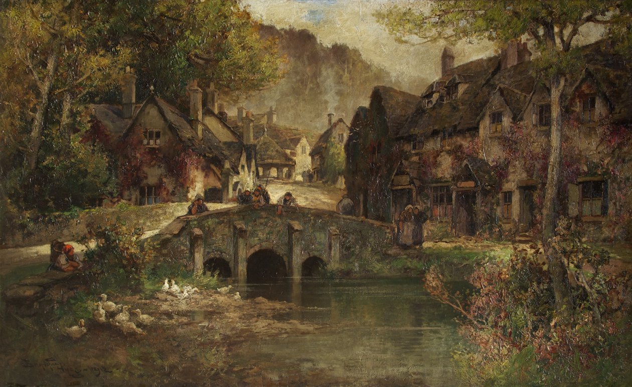 Kale Combe by Frederick Johnn  Hiles