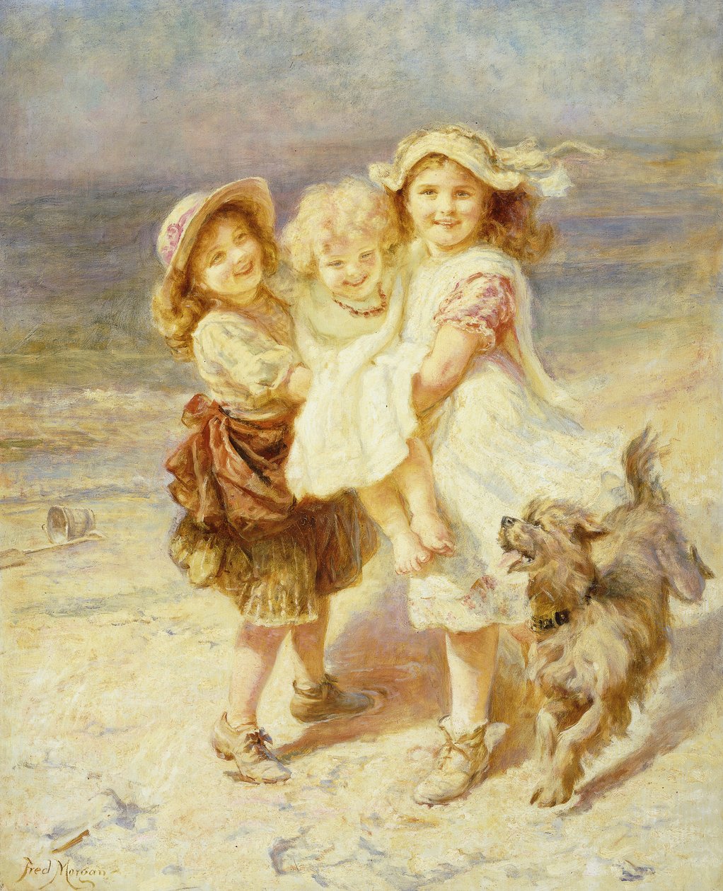 Sahilde bir gün, by Frederick Morgan