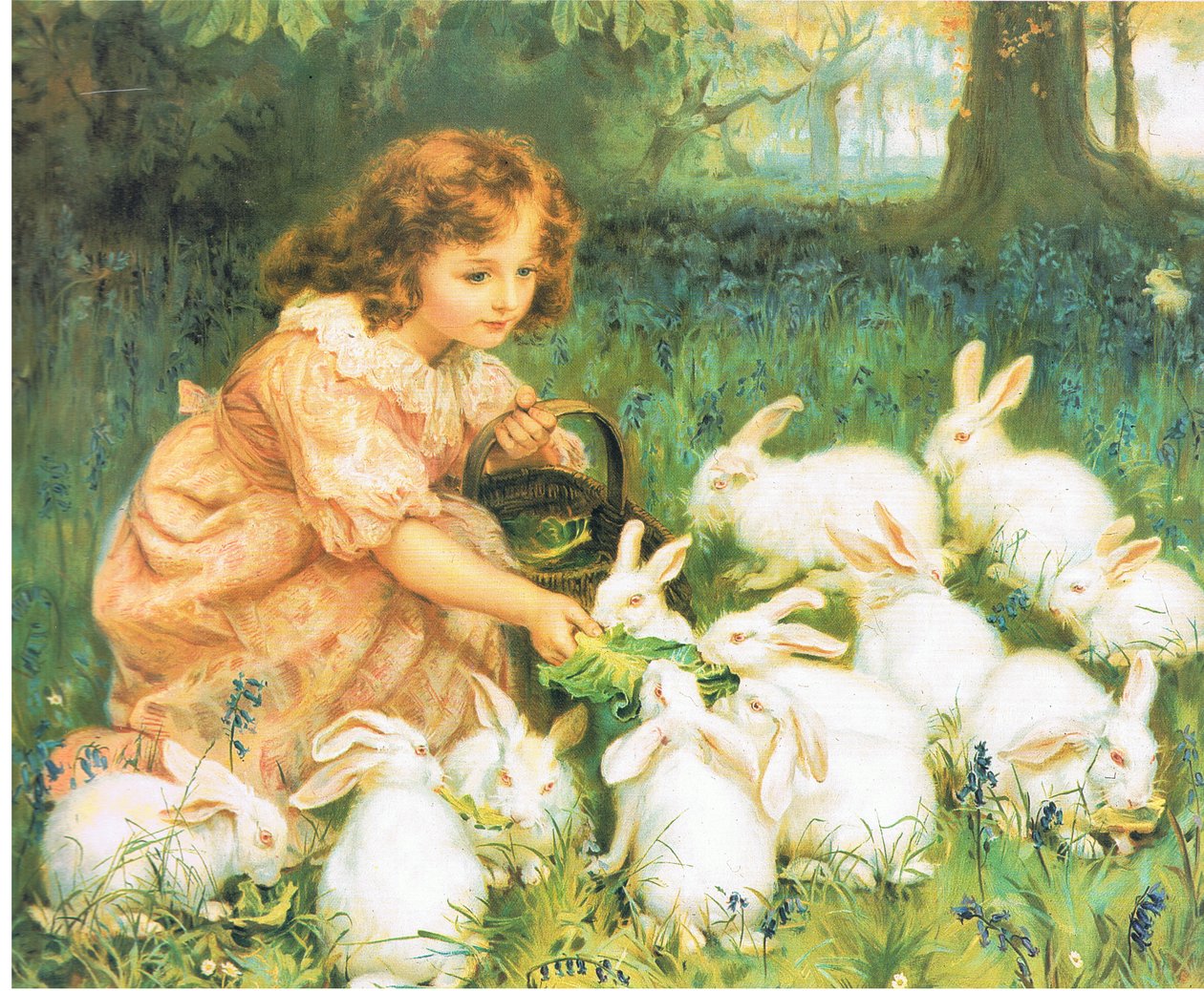 Alice harikalar diyarında, bilinmeyen kaynaktan by Frederick Morgan