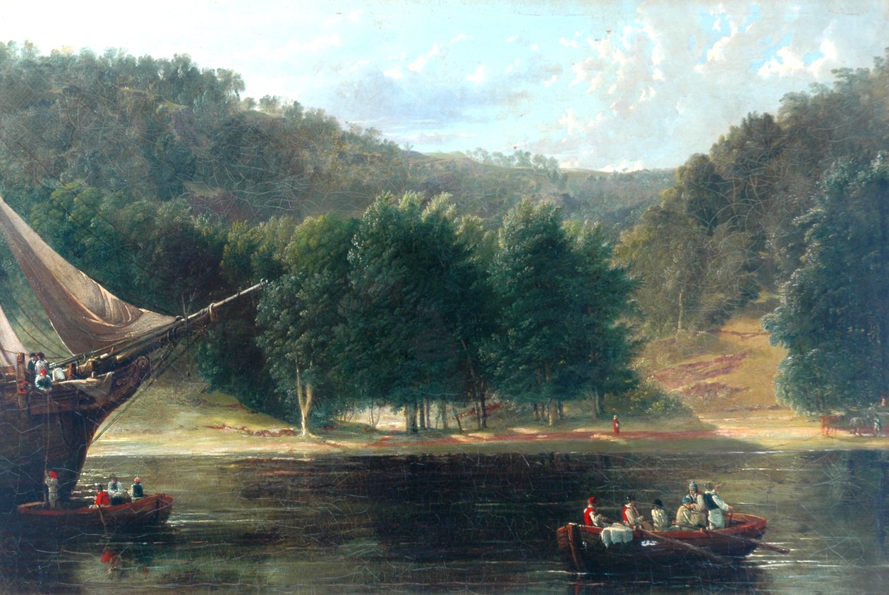 Sahil Manzarası, 1835 by Frederick Richard Lee