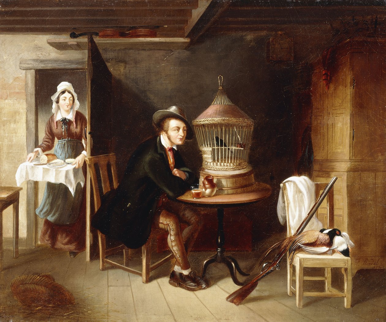 En Sevdiği Evcil Hayvan, 1883 by Frederick Rondel