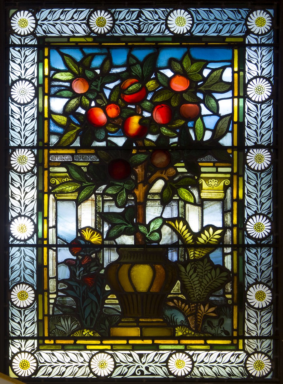 Londra, Thomas Goode Showroom, Güney Audley Caddesi, GE Cooke, atfedilen Frederick Vincent Hart (1843-1914), Fruiting Shrub, 1876 by Frederick Vincent Hart