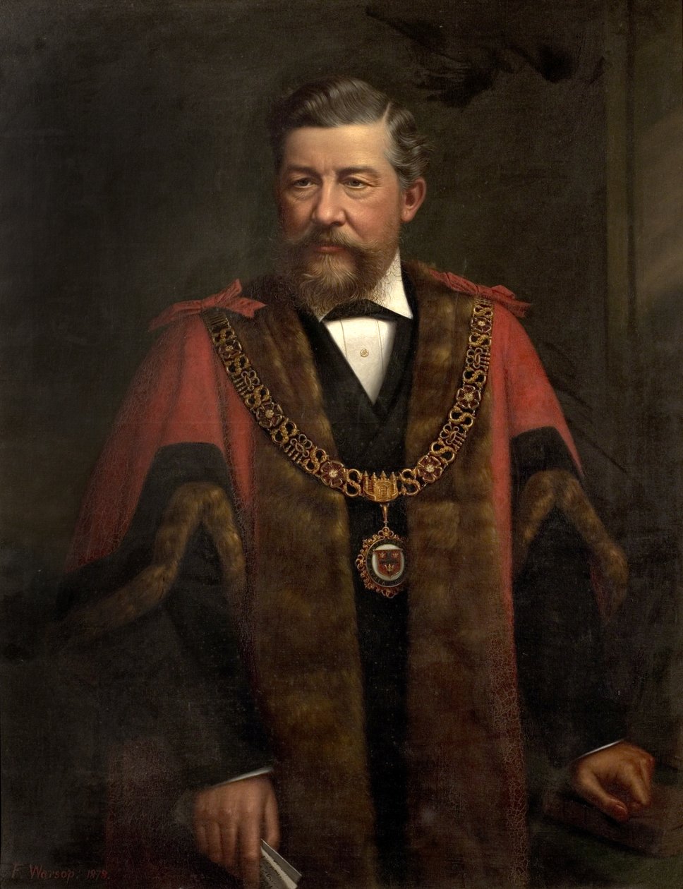 Alderman WG Ward, 1878 by Frederick Warsop