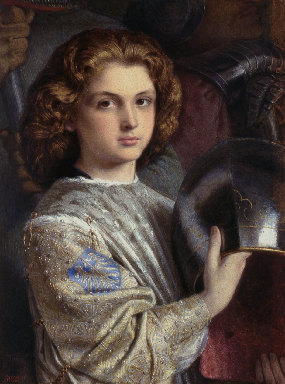 Şövalyeler Esquire (lEcuyer) by Frederick William Burton