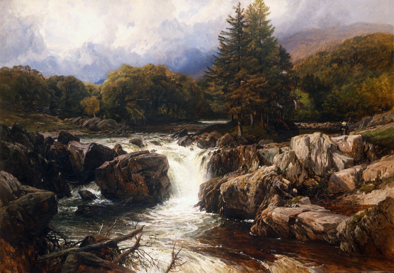 Galler Nehri Manzarası by Frederick William Hulme