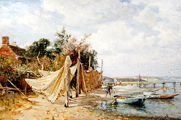 Poole Limanı by Frederick William Newton Whitehead