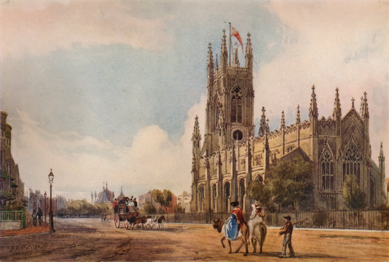Aziz Peter Kilisesi, Brighton, 1840, 1938 by Frederick William Woledge