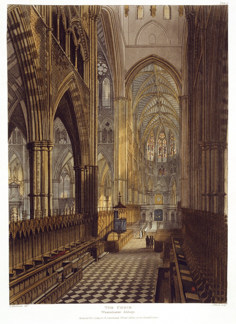 Koro, Westminster Abbey