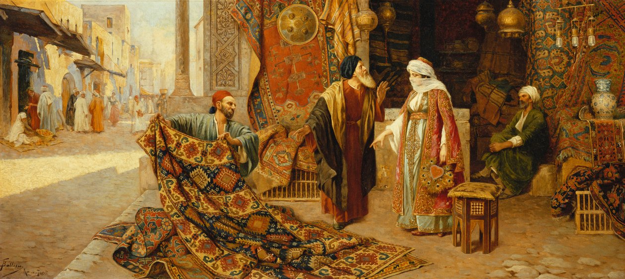 halı tüccarı, by Frederico Ballesio