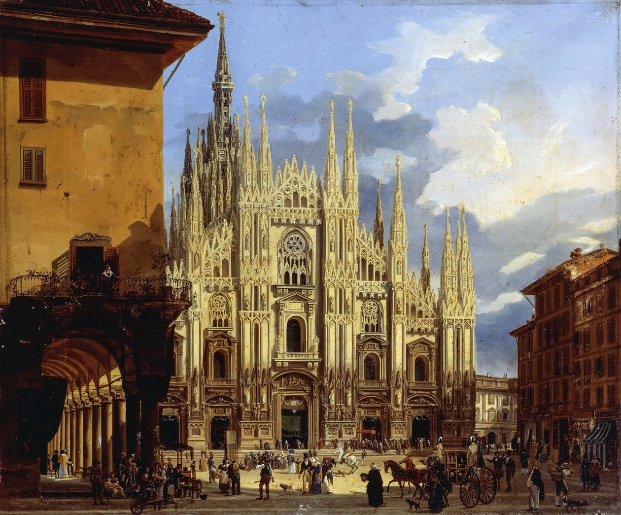 Milano, Piazza del Duomo (Katedral Meydanı) by Frederico Moja