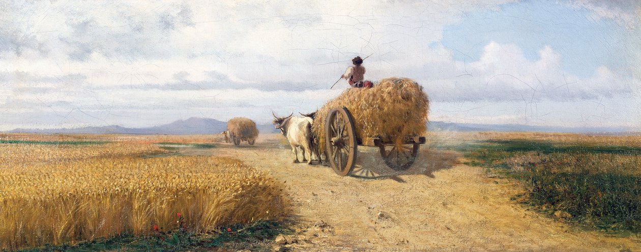Buğday Tarlası, 1868 dolaylarında, Federico Rossano