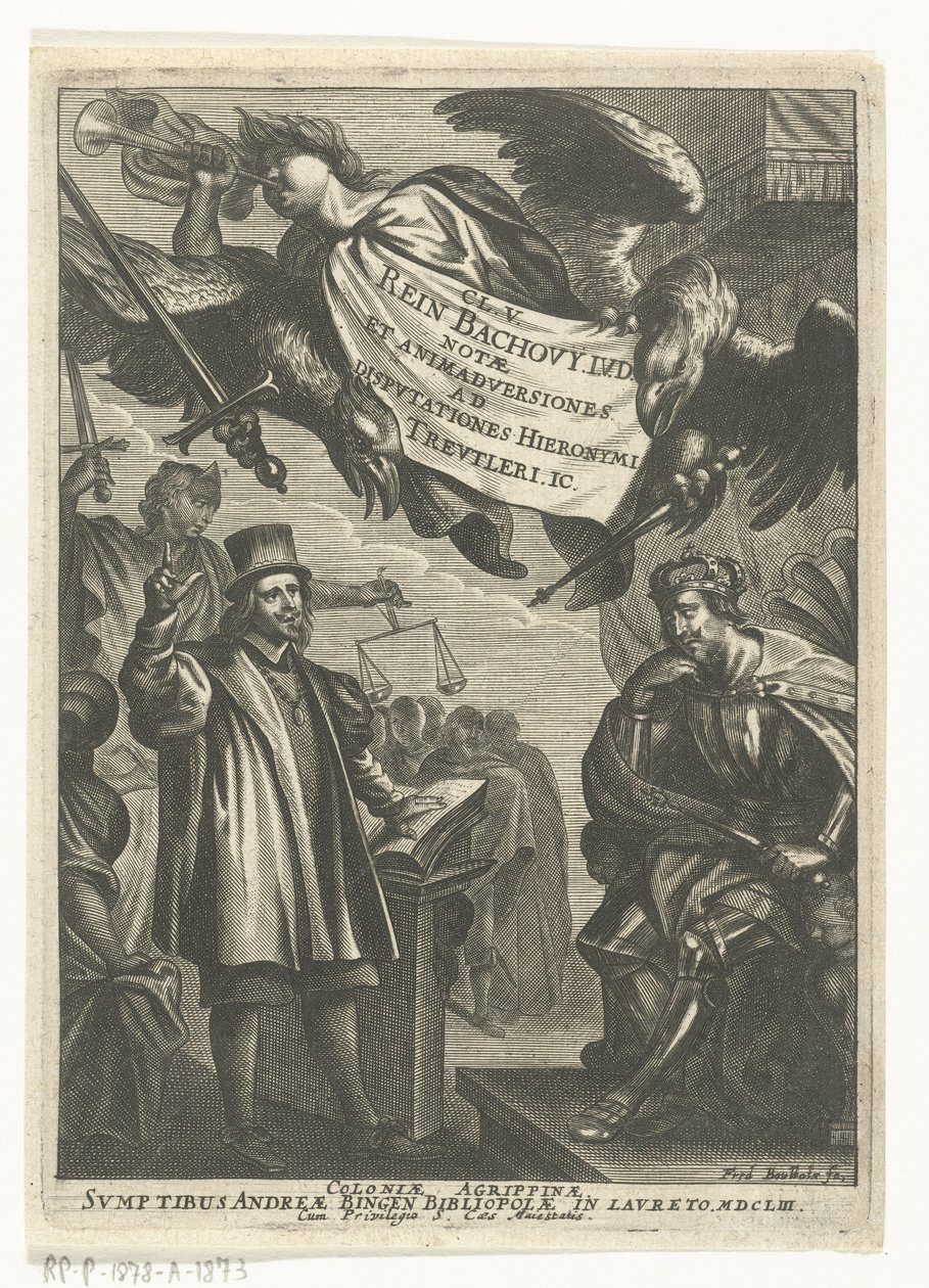 Reinhard Bachow von Echt ve Hieronymus Treutler