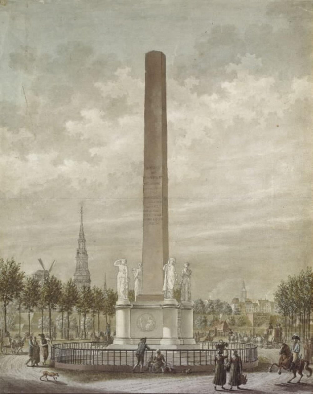 Frederiksberg tarafından görülen Özgürlük Desteği. by Frederik Ludvig  Bradt