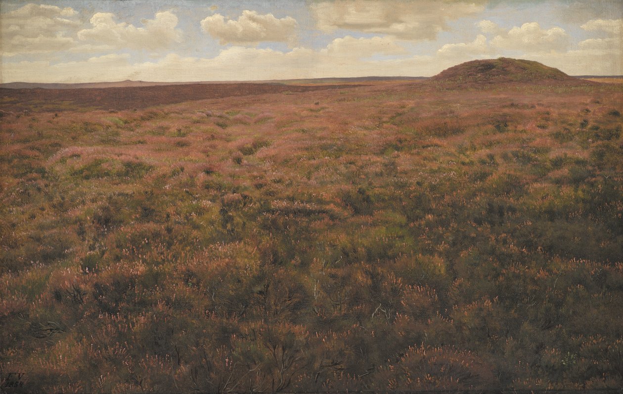 Bir Moor Çalışması by Frederik Vermehren