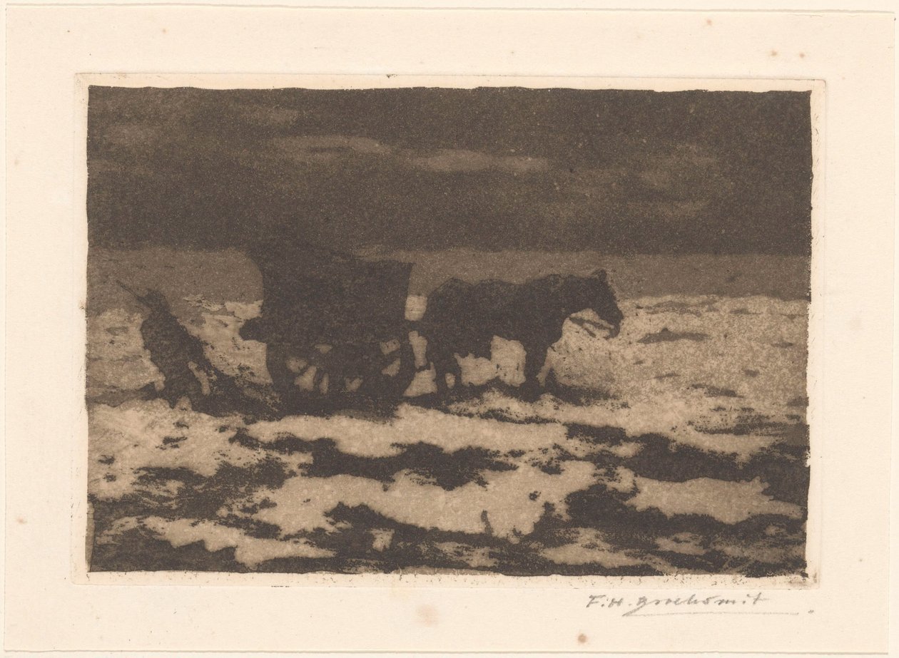kabuklu deniz hayvanı by Frederika Henriëtte Broeksmit (signed by artist)