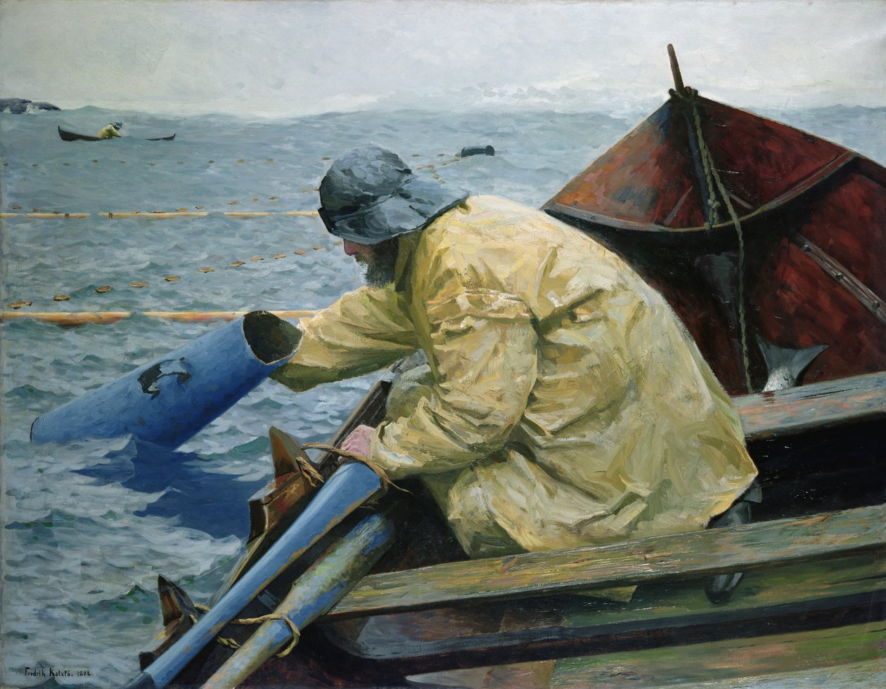 Somon Seine tarafından dışarı by Fredrik Kolstoe