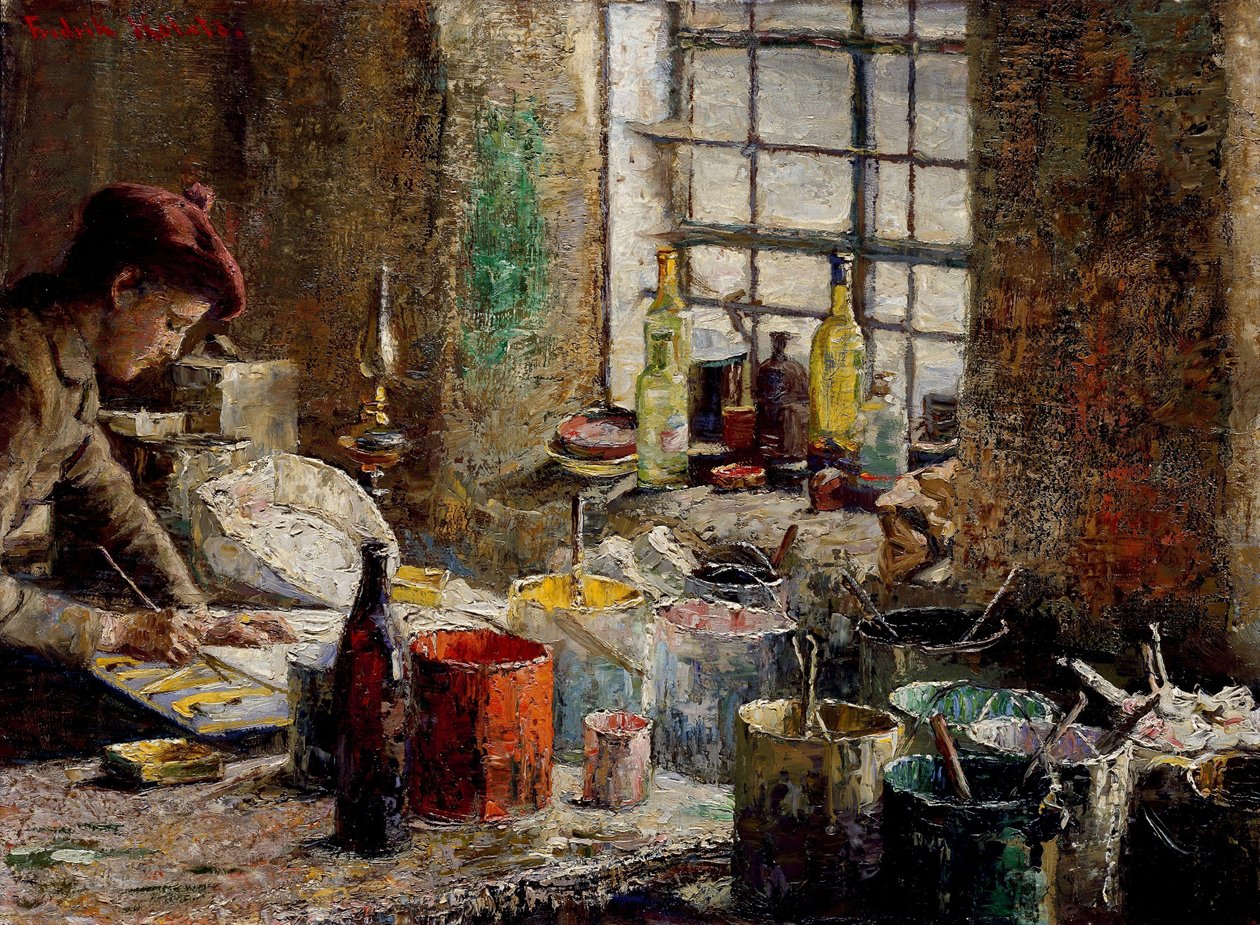 Ressam Atölyesi by Fredrik Kolstoe