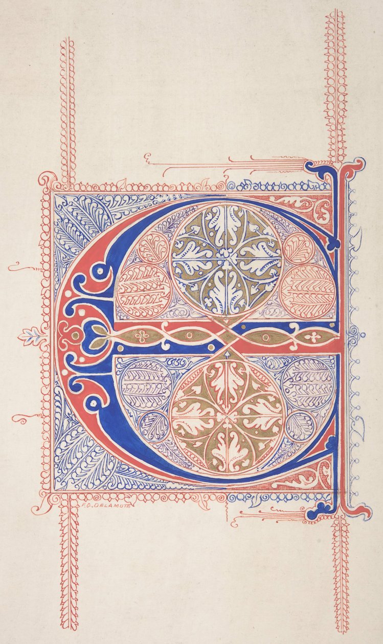 Işıklı İlk C, 1830-62. by Freeman Gage Delamotte