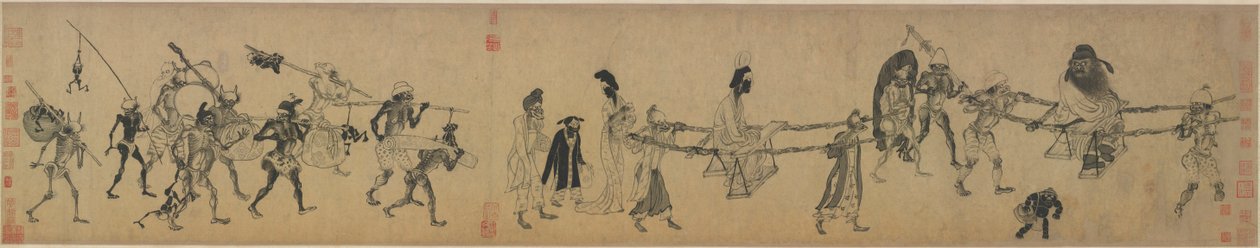 Zhongshan Geziye Çıkıyor by Freer Gallery of Art