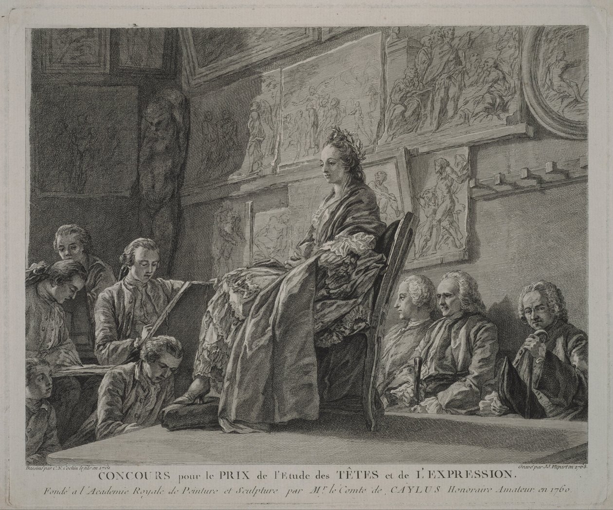 Duygu Araştırması Ödülü Yarışması by French Jean Jacques Flipart