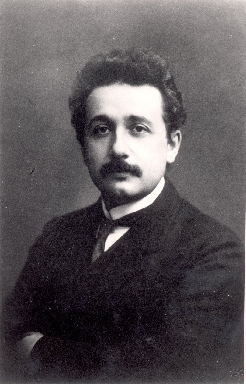 Albert Einstein (1879-1955) 1911 by French Photographer