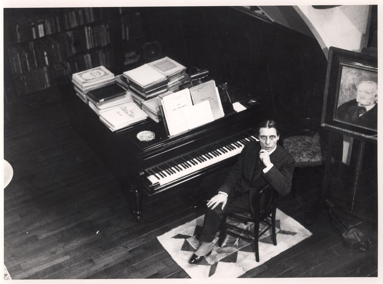 Alfred Cortot (1877-1962) by French Photographer