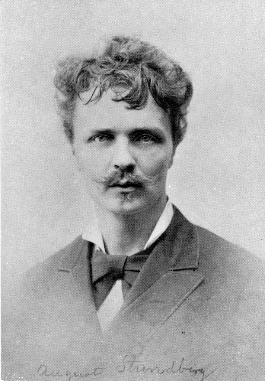 Ağustos Strindberg, 1 Ocak 1884 by French Photographer