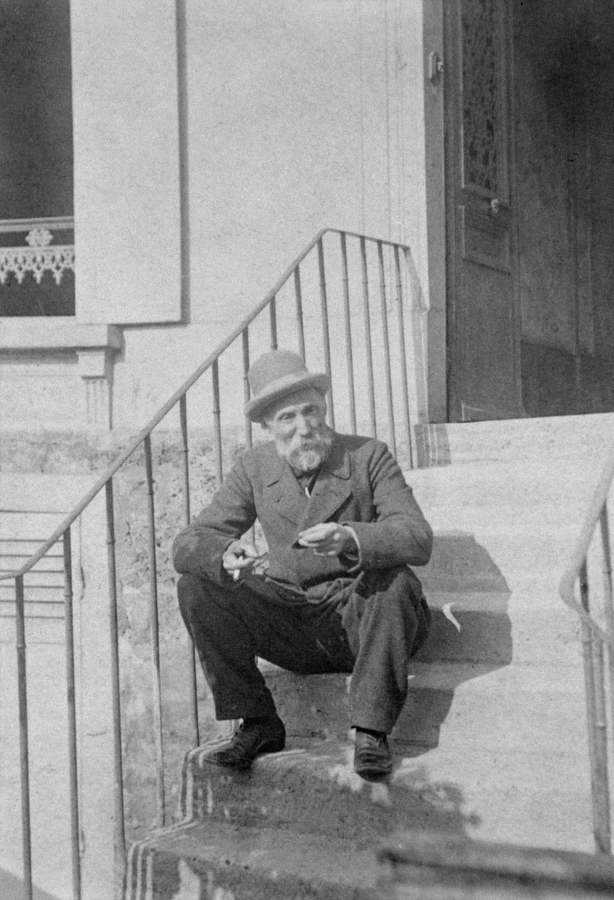 Auguste Renoir (1841-1919), 19. yüzyılın sonlarında by French Photographer