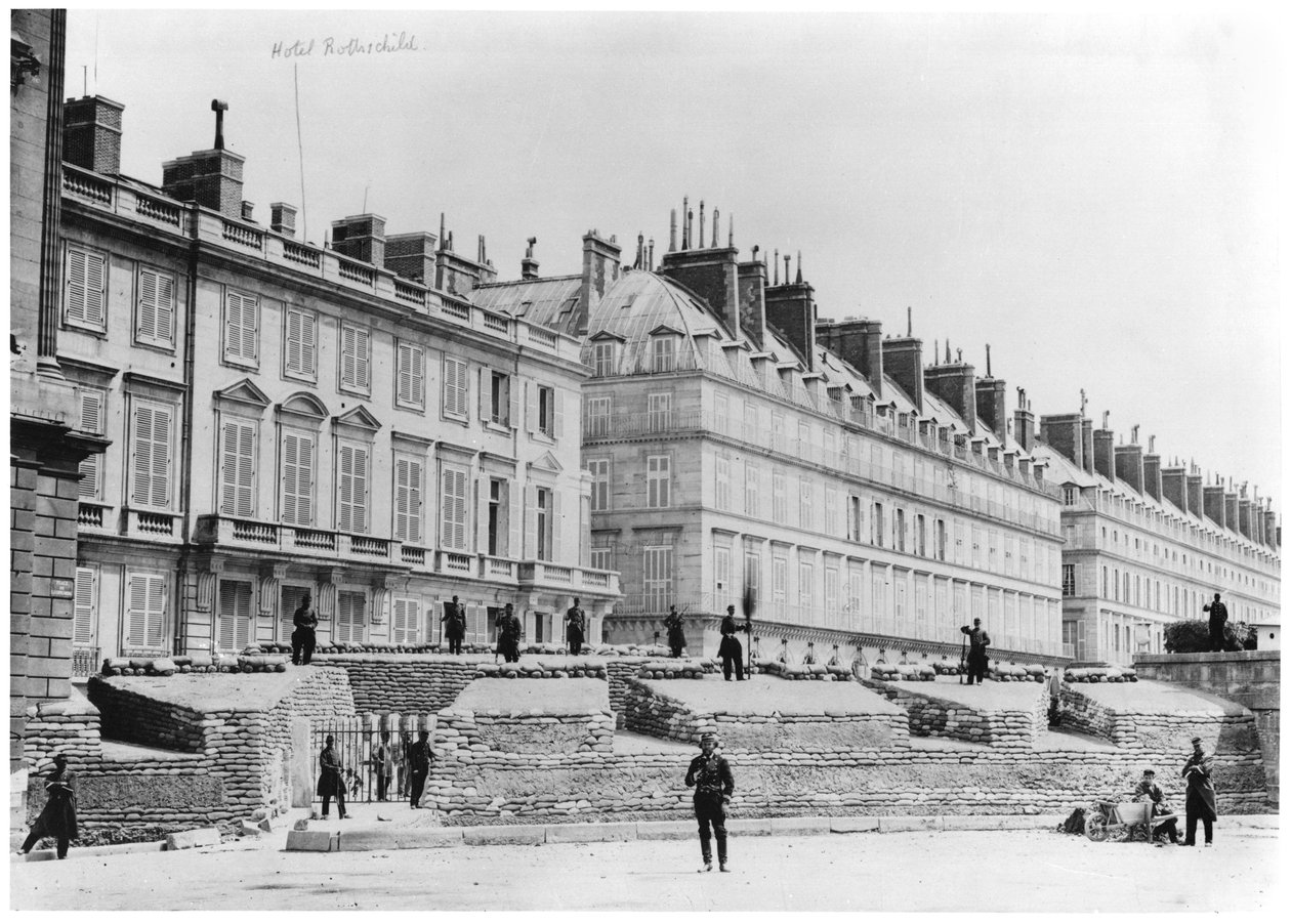 Paris Komünü sırasında Rue de Rivoli
