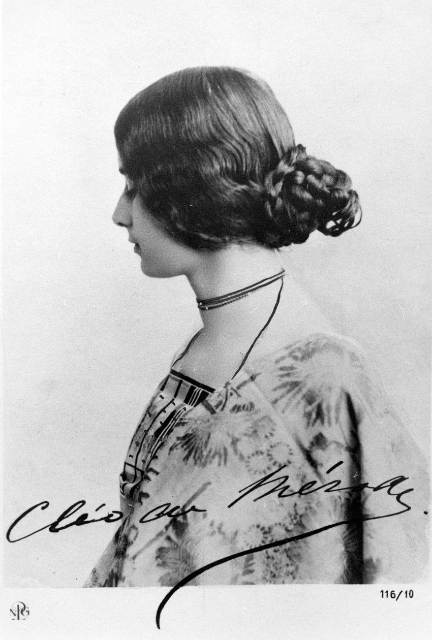 Cleo de Merode, 1890 dolayları by French Photographer
