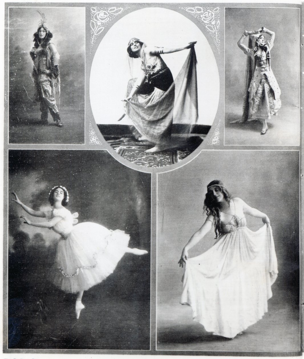 Beş Bale Dansçısı by French Photographer