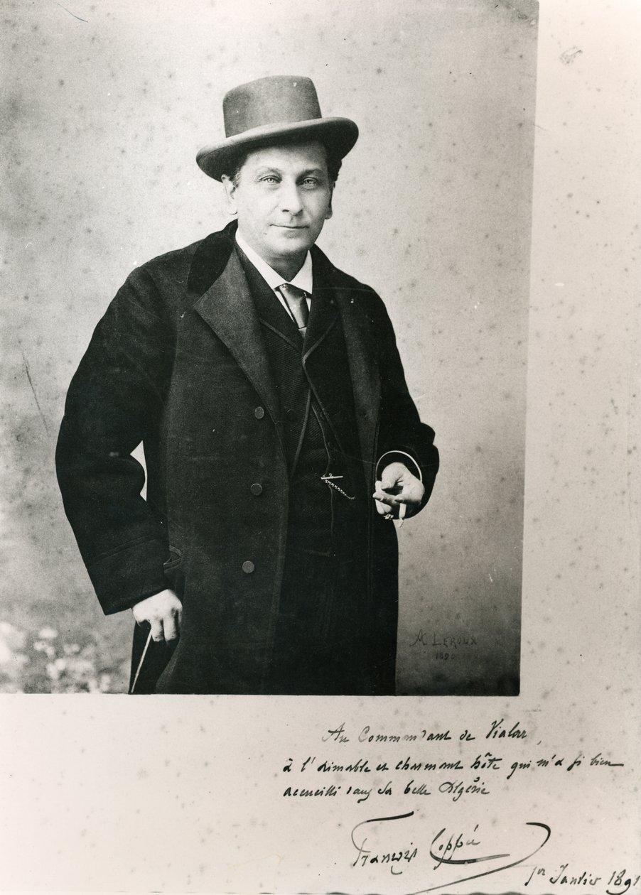 François Coppee (1842-1908) 1890 by French Photographer