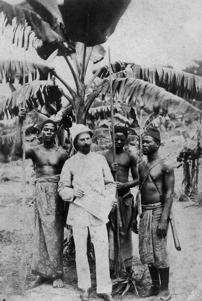 Fransız Kongosu, 1880 by French Photographer