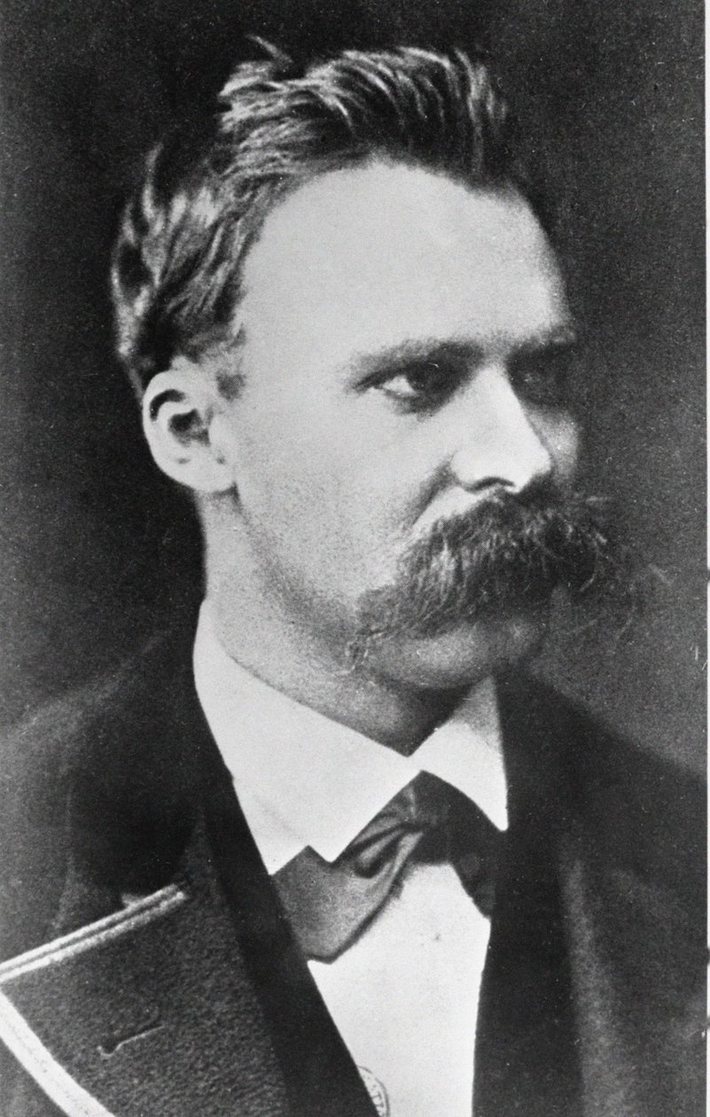 Friedrich Wilhelm Nietzsche (1844-1900) 1873 by French Photographer